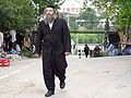 Hasidic Jew in Uman, Ukraine.