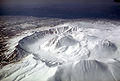 Ugashik caldera adjacent to Peulik volcano