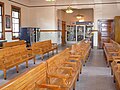 Interior of Macomb Amtrak Station