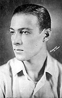 c. 1913 English: Rudolph Valentino