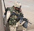 US-Soldat of the 82nd Airborne Division at Fallujah