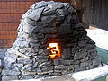 Smoke sauna stove