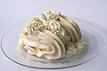 Meringues mit Schlagrahm