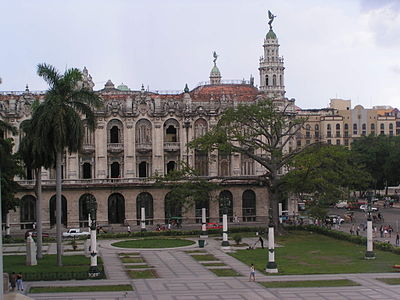 Hotel Inglaterra from Capitolio