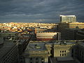 Inner Harbor sky in Baltimore after a storm passed