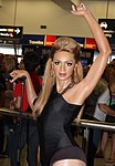 Beyoncé's wax figure at Sydney Airport