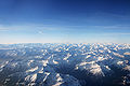 The Alps from planeview