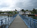 Douarnenez : la passerelle Jean Marin 1