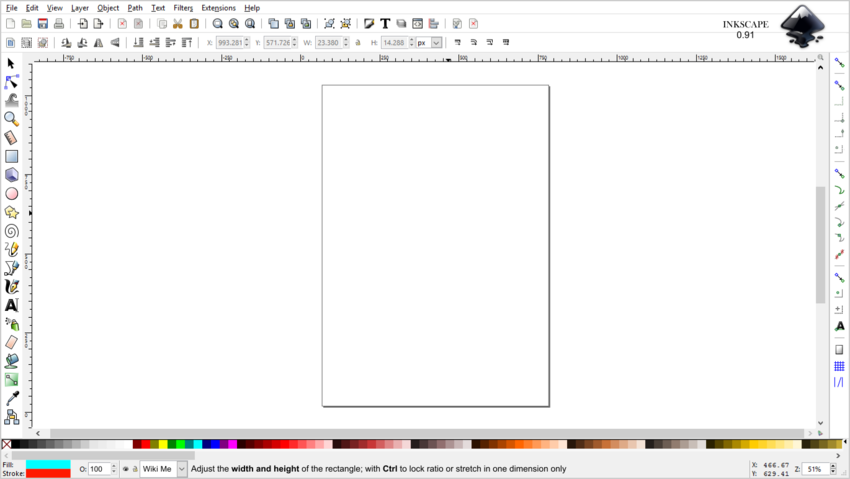 Inkscape (main window)