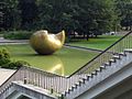 Kongreßhalle in Berlin with Large Divided Oval: Butterfly (1985?)