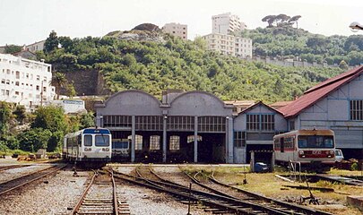 Wagenhallen in Bastia