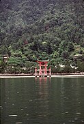 Torii from the water