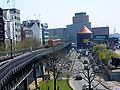 Die U-Bahn am Hafenrand