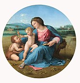 Alba Madonna circa 1511 date QS:P,+1511-00-00T00:00:00Z/9,P1480,Q5727902