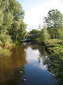 River Weaver, showing railway bridge