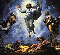 1515, circa English: en:Transfiguration (Raphael) (fragment), Pinacoteca Vaticana