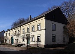 Historical building in Trassem, Germany, Kehrbachstraße 2.