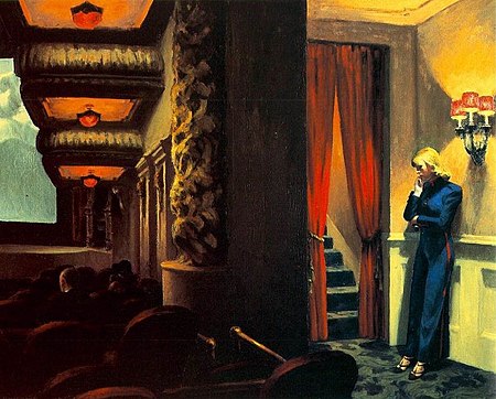 Edward Hopper, "New York Movie", 1939