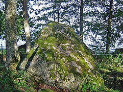 Glacial erratic in Sweden