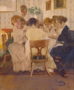 Wilhelm Schreuer (1866–1933): Kaffeekränzchen