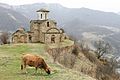 * Nomination Senty Church near Lower Teberda, one of the earliest churches in Russia. Photo by NatashaA --MHlopov 16:04, 8 November 2016 * Decline  Oppose Insufficient quality. Sorry. IMO too brght and too unsharp. --XRay 07:30, 13 November 2016 (UTC)