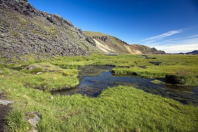 Jökulgil seen from Grænagil