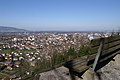 Town-View from Mühlebach towards lake of constance