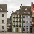 Gebäude und Details vom Freiburger Münsterplatz