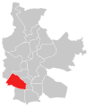 Deutsch: Lage vom Ortsteil Sachsendorf