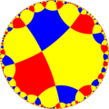 Uniform tiling of hyperbolic plane, 6x6x8o. Generated by Python code at User:Tamfang/programs.