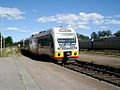 Train running to Hanko