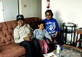 Inuit family at home (Pond Inlet 1995)