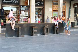 León, plaza de la Catedral