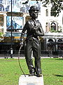 Charlie Chaplin (John Doubleday, 1981) Leicester Square