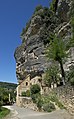 764) Maison troglodyte à La Roque-Gageac, Dordogne. 30 août 2011