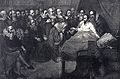 John Calvin's death in 1564 in Geneva.