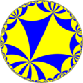 Uniform tiling of hyperbolic plane, 3x4o7o Generated by Python code at User:Tamfang/programs