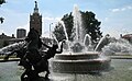 J.C. Nichols Memorial Fountain in Mill Creek Park, adjacent to the Country Club Plaza.