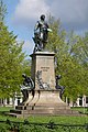 Henri Scholtz (sculptor). Frans Hals statue, Florapark, Haarlem. 1898.