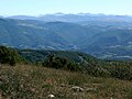 View from Monte Subasio hilltop, looking east