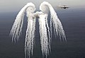 Wingtip vortices behind C-17 Globemaster