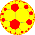 Uniform tiling of hyperbolic plane, x5x7o Generated by Python code at User:Tamfang/programs