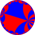 Uniform tiling of hyperbolic plane, 7o7o7x. Generated by Python code at User:Tamfang/programs.