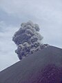 Eruption of Krakatau in the summer of 1999