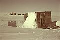 Outhouse at Leffingwell Camp Site on Flaxman Island