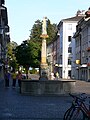 Justitia-Brunnen in der Marktgasse