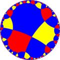 Uniform tiling of hyperbolic plane, 6x6o8x. Generated by Python code at User:Tamfang/programs.