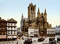 Saint Nicholas' Church and Klein Turkije in Ghent, Belgium