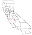 Location in California