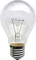 Incandescent light bulb E27.